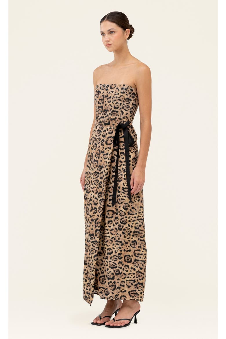 Cinefila Jaguar Maxi Dress, Alternate, color, Multi