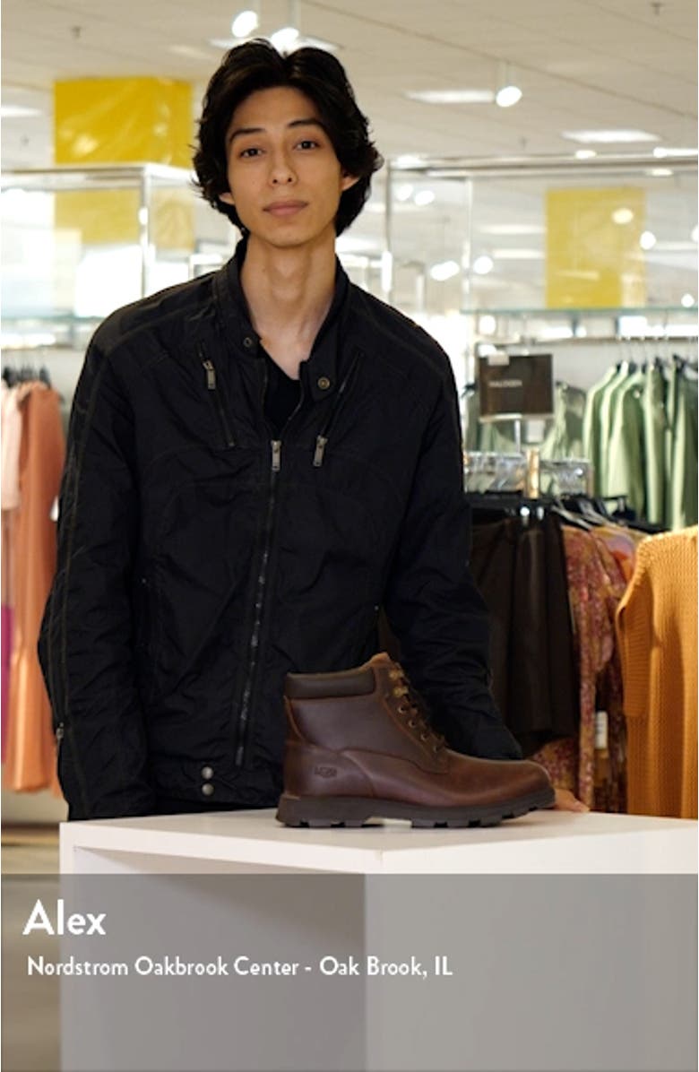 Stenton Water Repellent Leather Boot, sales video thumbnail