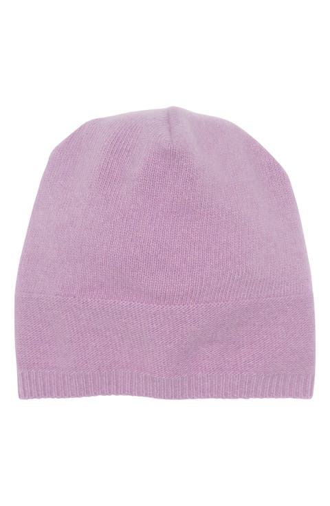 Slouchy Cashmere Knit Beanie