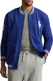 Polo Ralph Lauren Big & Tall Big Pony Fleece Baseball Jacket