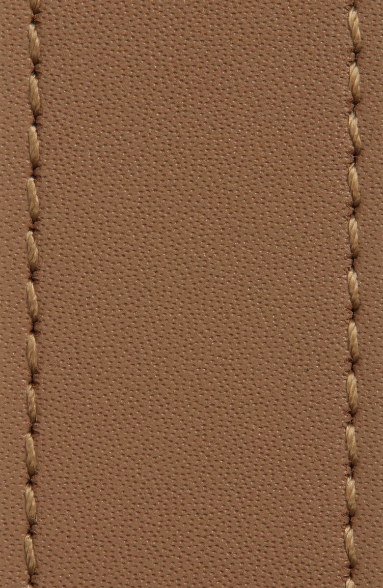 Nordstrom Molten Buckle Leather Belt, Alternate, color, Tan Portabella