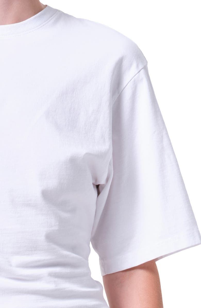 AGOLDE Storey Drape Tee, Alternate, color, White