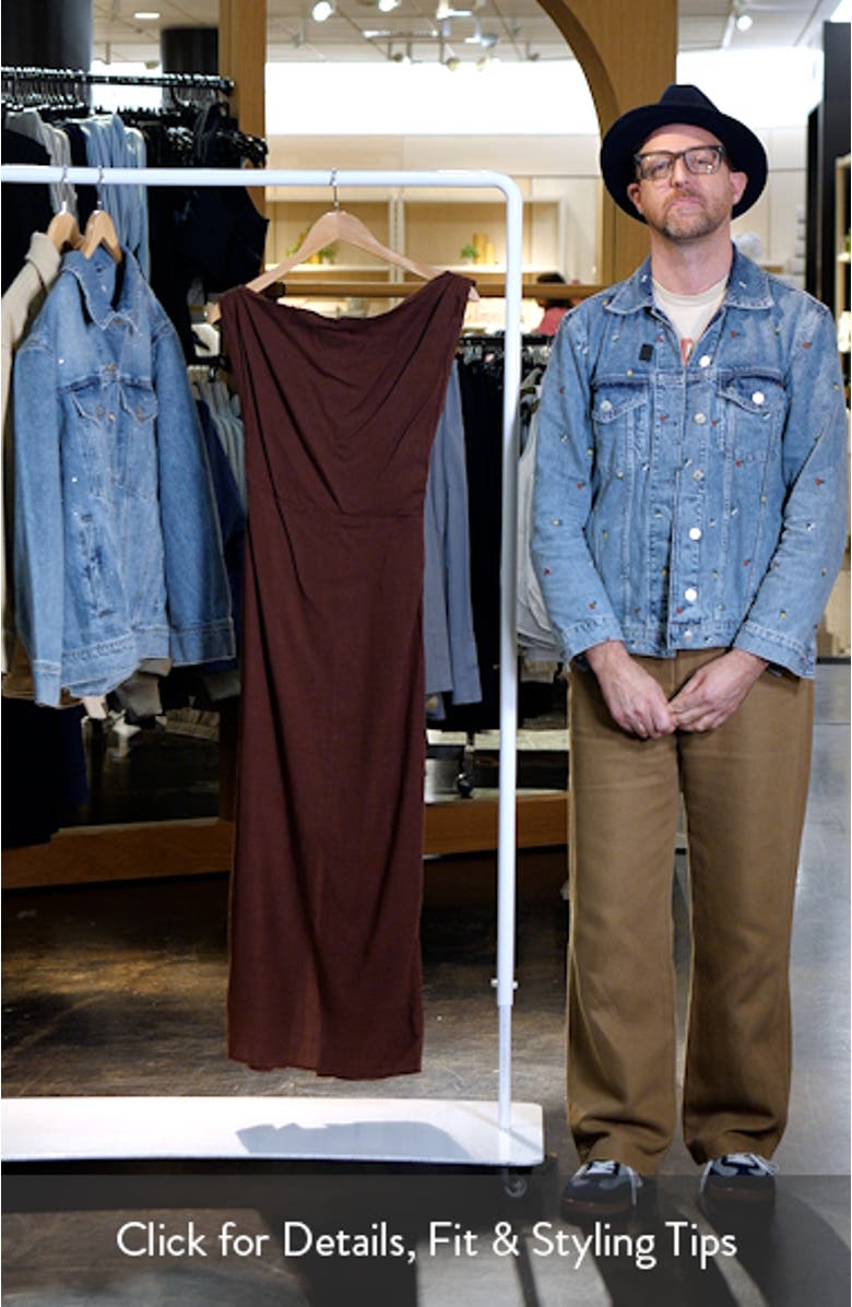 Kassie Off the Shoulder Maxi Dress, sales video thumbnail