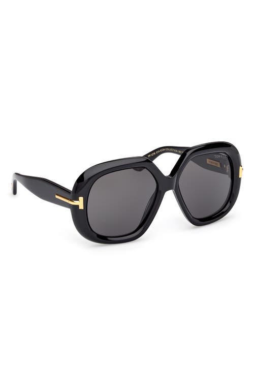Tom Ford 56mm Geometric Sunglasses