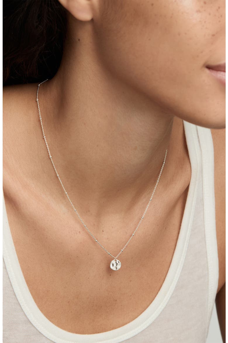 MV Siren™ Muse Disc Necklace, Alternate, color, STERLING SILVER