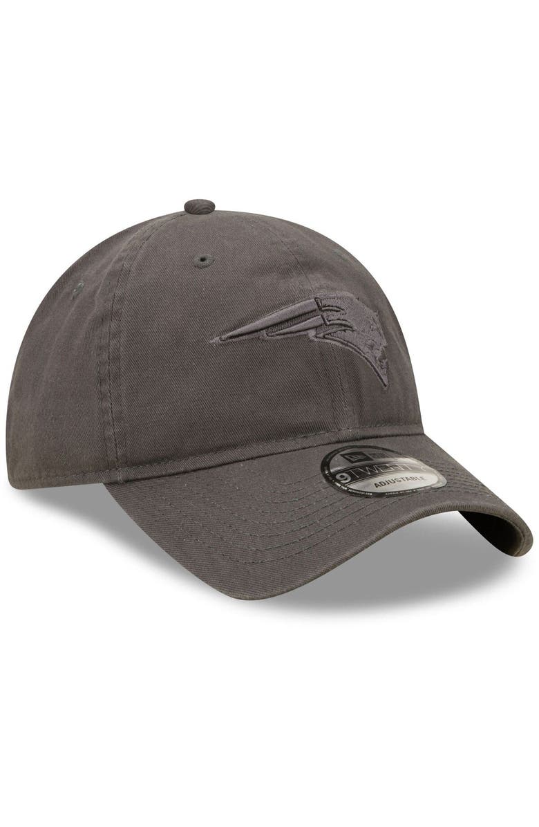 New Era Men's New Era Graphite New England Patriots Core Classic 2.0 Tonal 9TWENTY Adjustable Hat, Alternate, color, 
