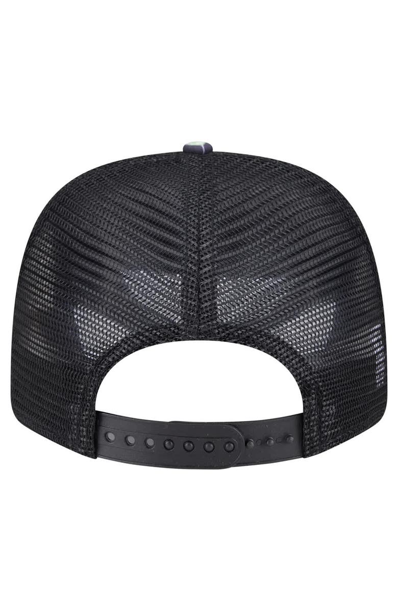 New Era Men's New Era Navy/Black San Francisco 49ers Adventure Drinks Pattern 9SEVENTY Stretch-Snap Hat, Alternate, color, Navy