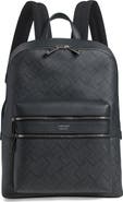 FERRAGAMO Gancio Embossed Leather Backpack