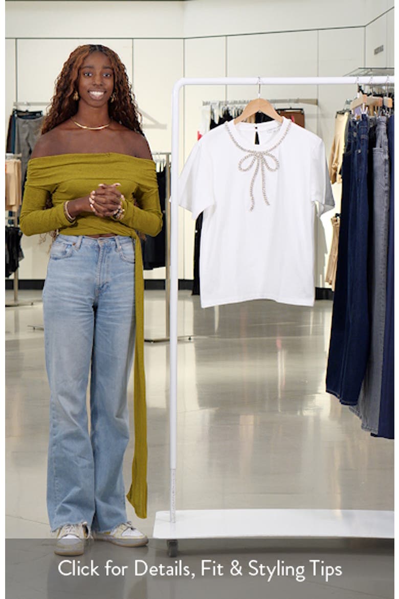 Embellished Bow Top video