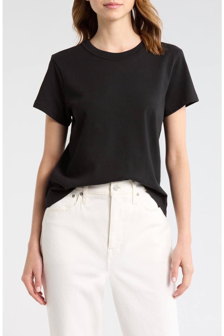 Girlfriend T-Shirt, Main, color, BLACK