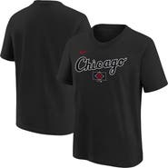 Nike Youth Nike  Black Chicago White Sox 2025 City Connect Wordmark T-Shirt