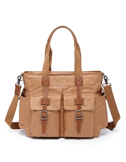 City Light Canvas Laptop Tote
