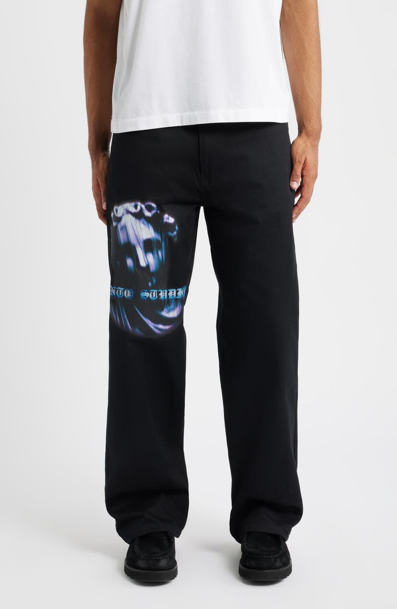 SANTO STUDIO Twitch David Milano Pants, Main, color, Black