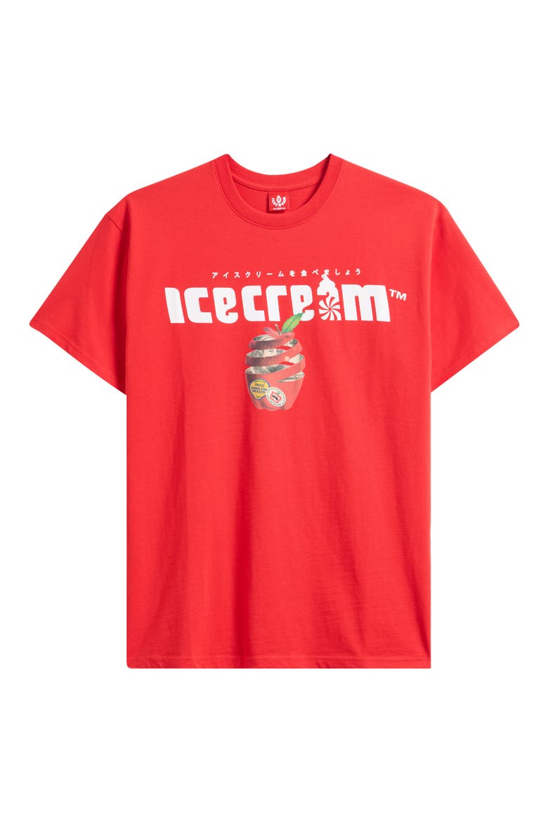 Luger Graphic T-Shirt, Alternate, color, GOJI BERRY