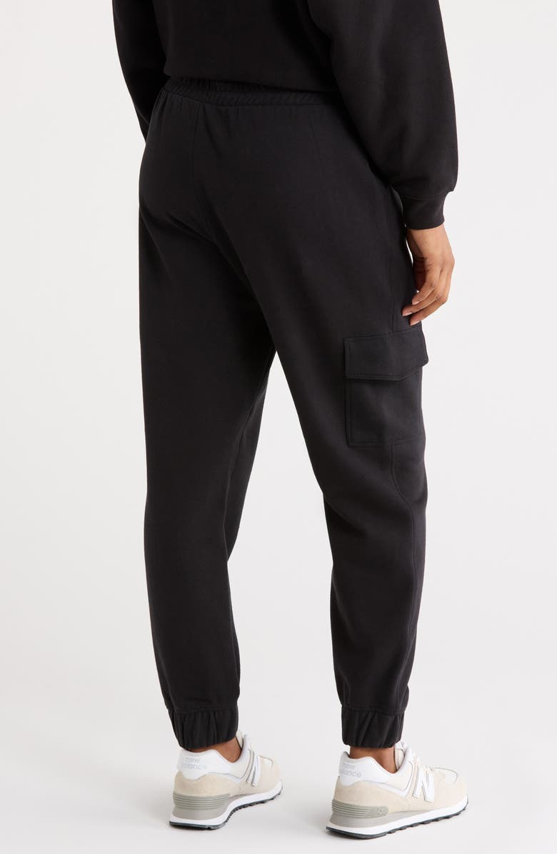 DKNY Cargo Joggers, Alternate, color, Black