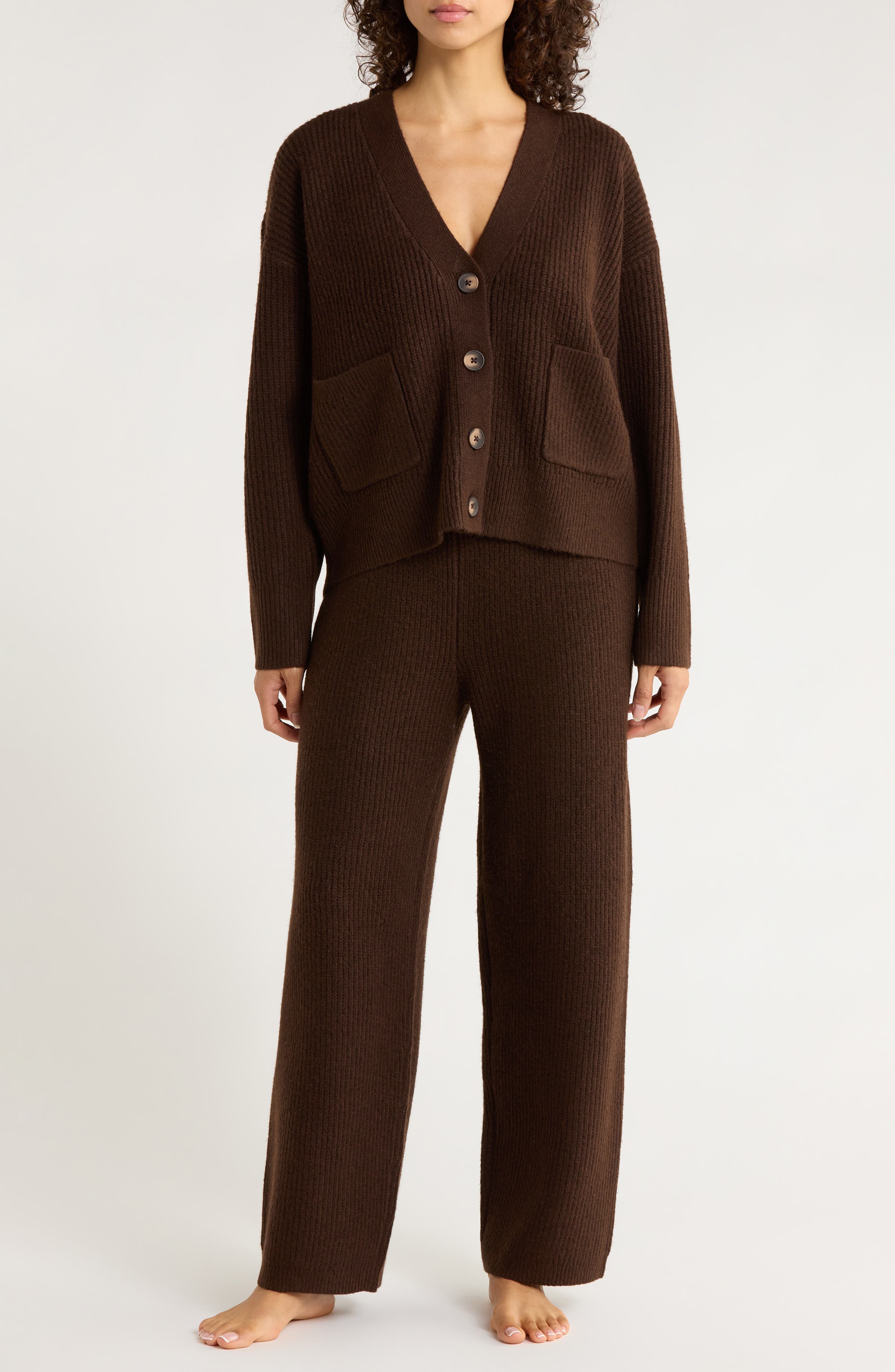 Nordstrom Cozy Rib Lounge Set