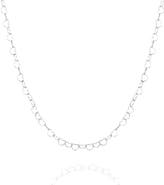 Spero London Love Heart Sterling Silver Chain Necklace