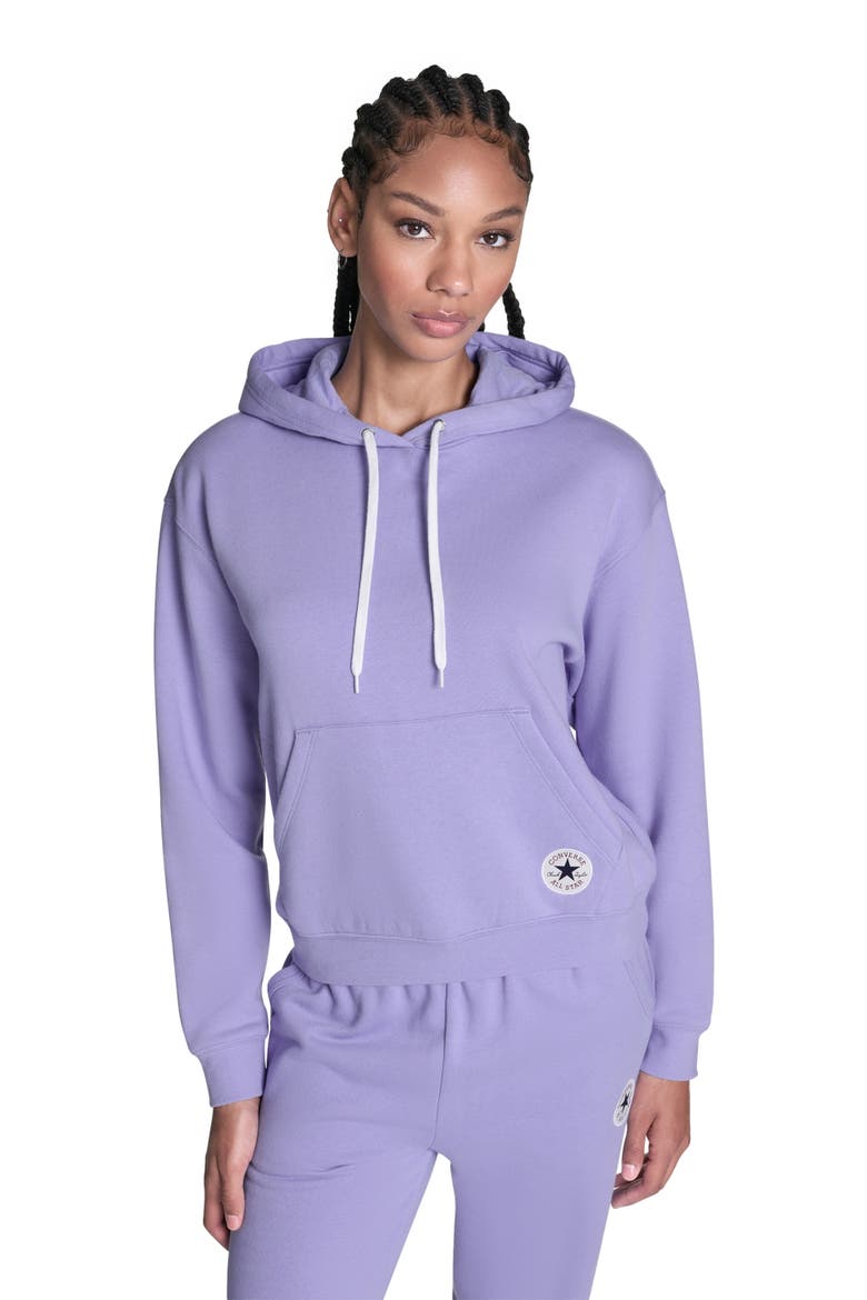 Chuck Taylor Patch French Terry Pullover Hoodie, Main, color, VERY PERI