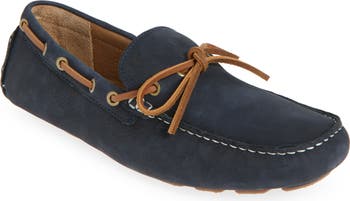 G.H. Bass & Co. men\'s sz 12 denim & leather moc drivers loafers, GUC GH BASS - 9 US MENS - LARSON Blue loafers | eBay main image 3