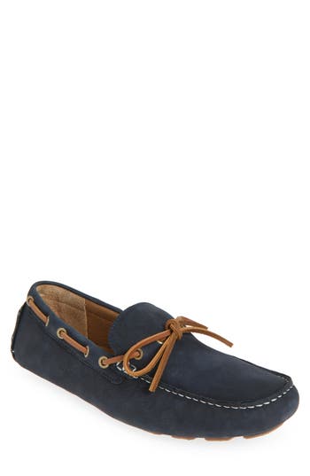G.h.bass Davis Camp Moc Driver In Navy