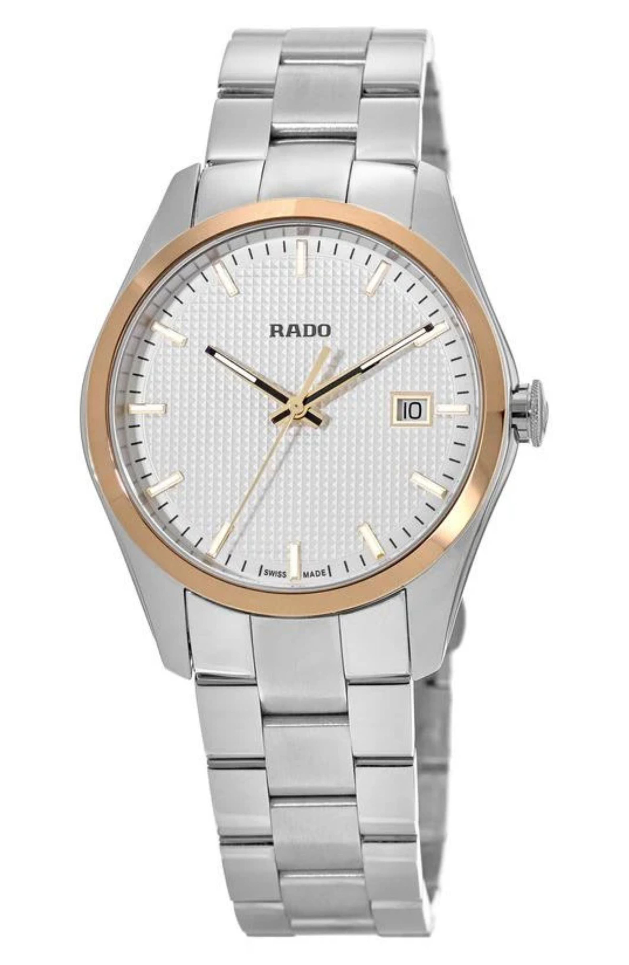 RADO Men's HyperChrome 3-Hand Quartz Bracelet Watch, 31mm