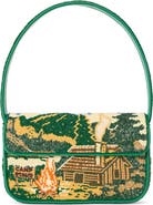 STAUD Tommy Beaded Shoulder Bag