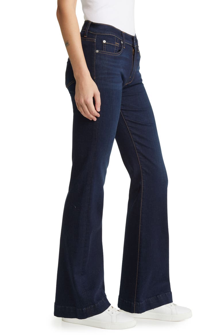 Dojo Tailorless Wide Leg Trouser Jeans, Alternate, color, TRIED AND TRUE