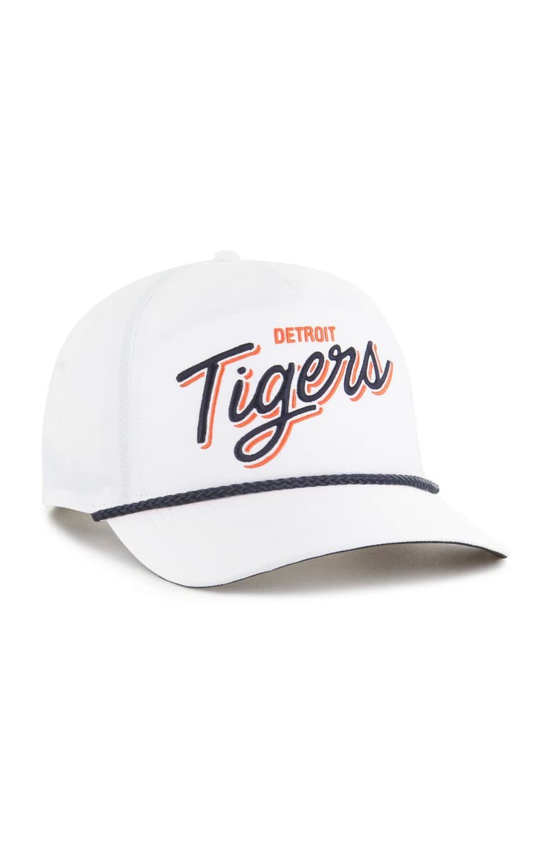 '47 Men's '47  White Detroit Tigers Brrr Fairway Hitch Adjustable Hat, Alternate, color, White