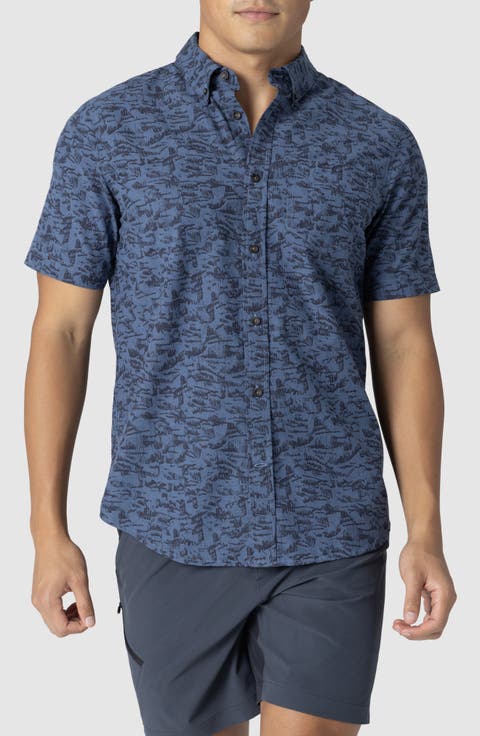 Rooftop Short Sleeve Button-Down Shirt