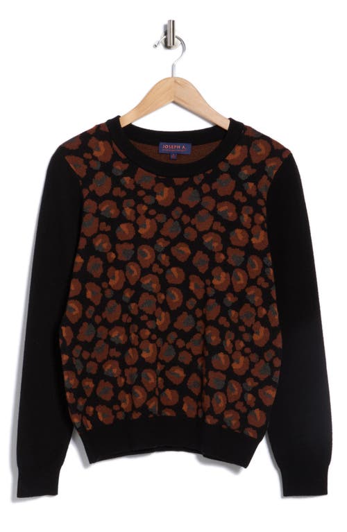 Joseph A Stella Leo Crewneck Sweater In Black