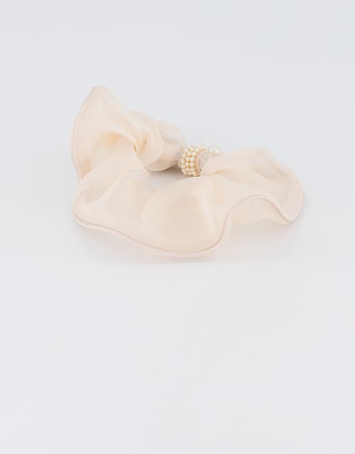 Shop Alexandre De Paris Organza Silk Scrunchie