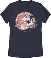 Lost Gods Women's Lost Gods Vintage Tropical Vibes Graphic T-Shirt