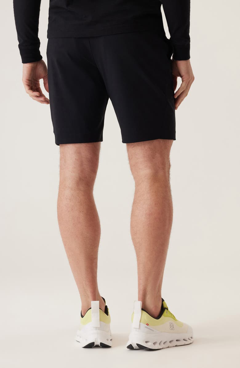 DEKE SolarX Stretch Nylon Warp Knit Drawstring Shorts, Alternate, color, Black