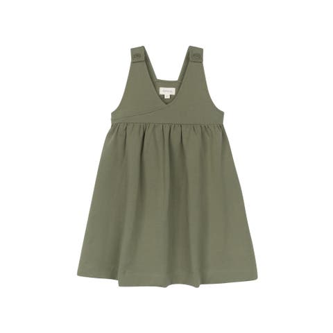 Cotton Floral Plaid Collection - Jumper (Toddler, Little Kid & Big Kid)