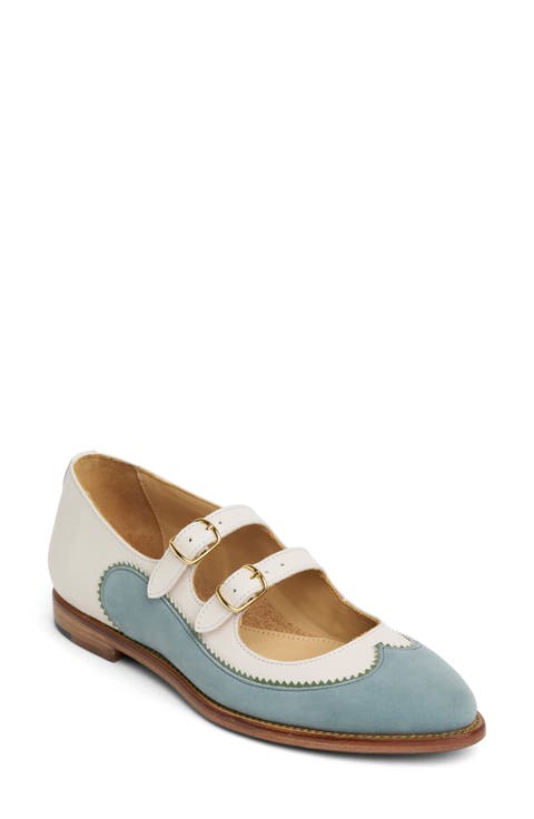 【TAGTRAUME】KIWI ROUND STUD MARY JANE FLATS TAGTRAUME】KIWI ROUND STUD MARY JANE FLATS