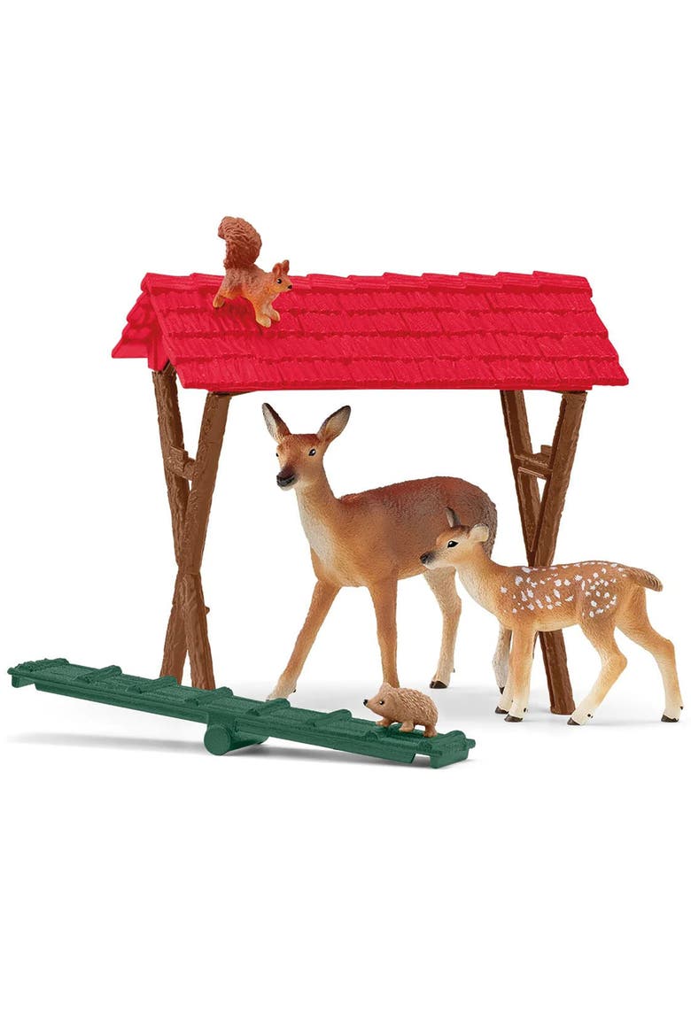 Farm World Feeding The Forest Animals, Figurine Playset, Kids, Alternate, color, Multicolored