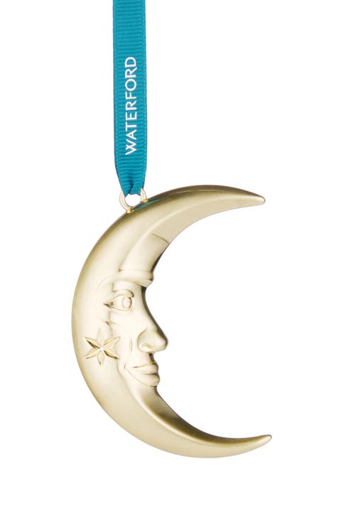 Golden Moon Ornament