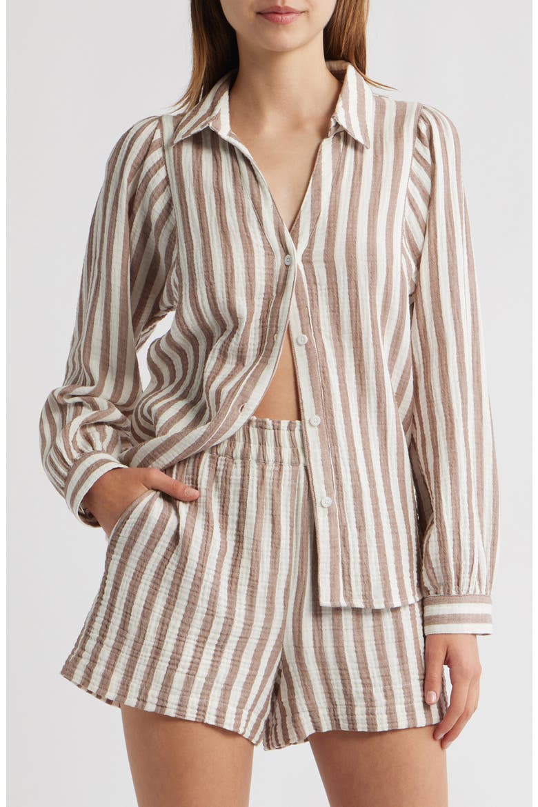 Lo Stripe Shirt, Main, color, MILOS STRIPE