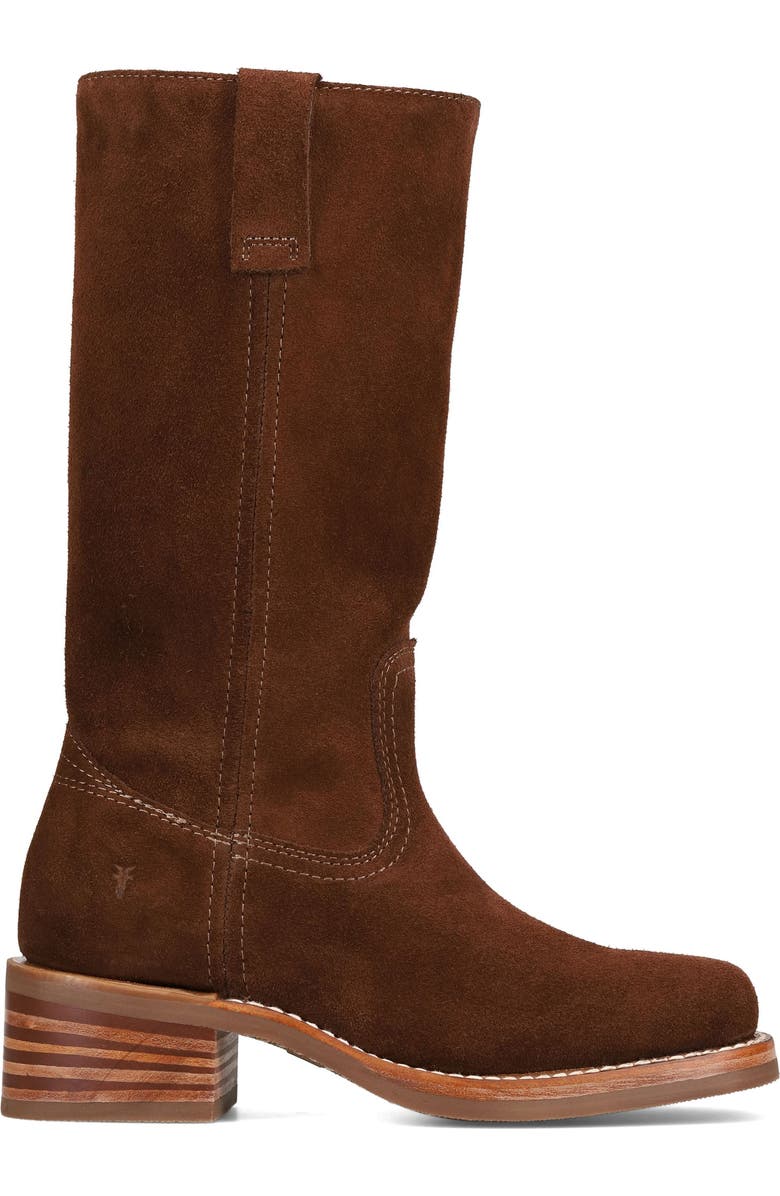 Frye Campus 12R Boot, Alternate, color, Brownie