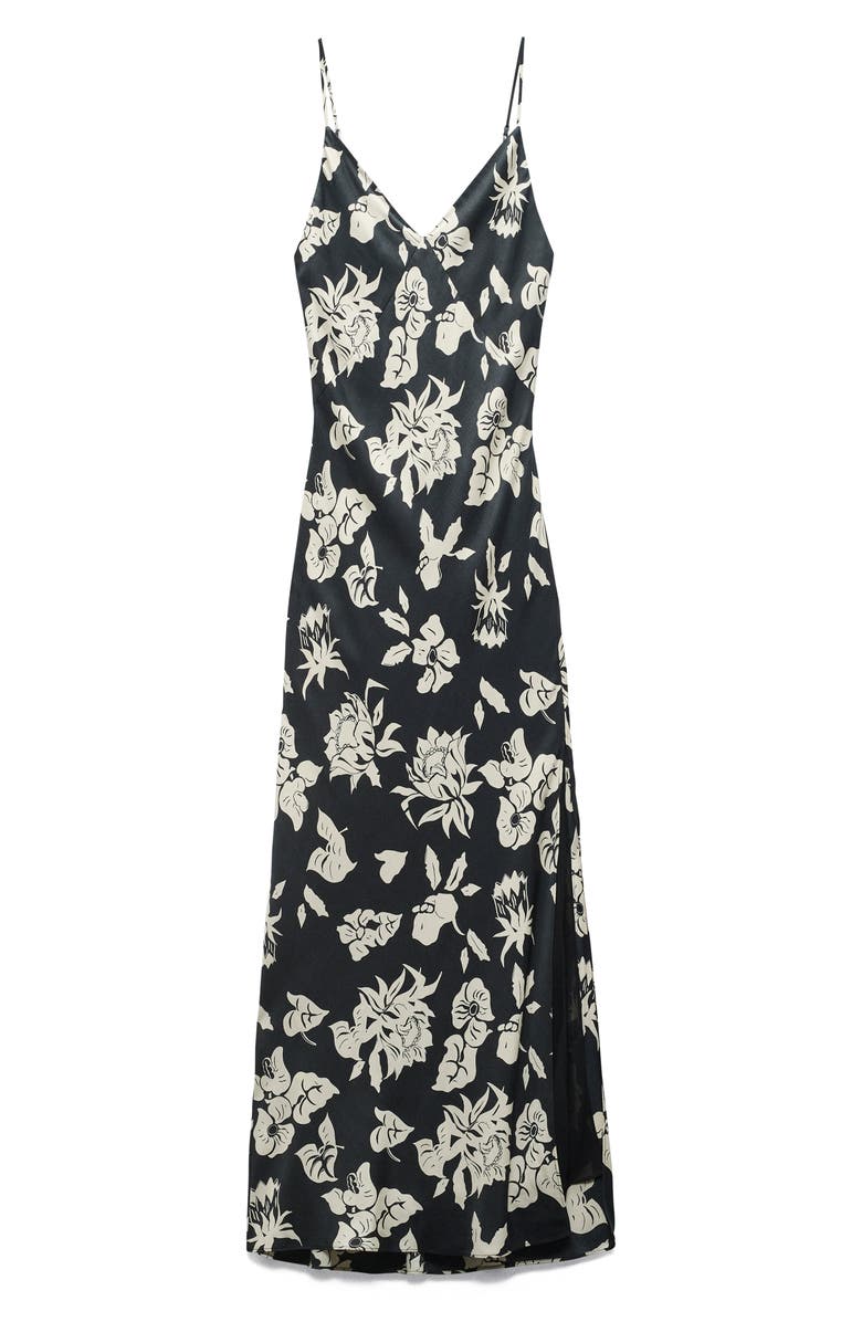 rag & bone Larissa Print Silk Blend Slipdress, Main, color, 