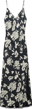 rag & bone Larissa Print Silk Blend Slipdress