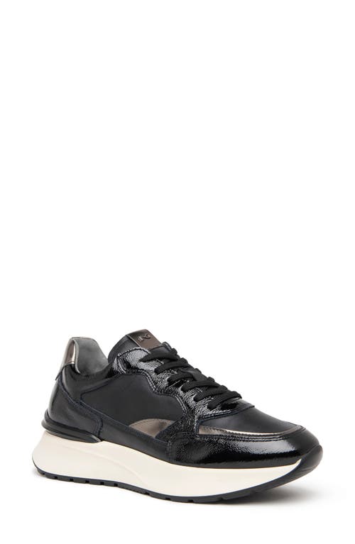 NeroGiardini Retro Sneaker in Black 