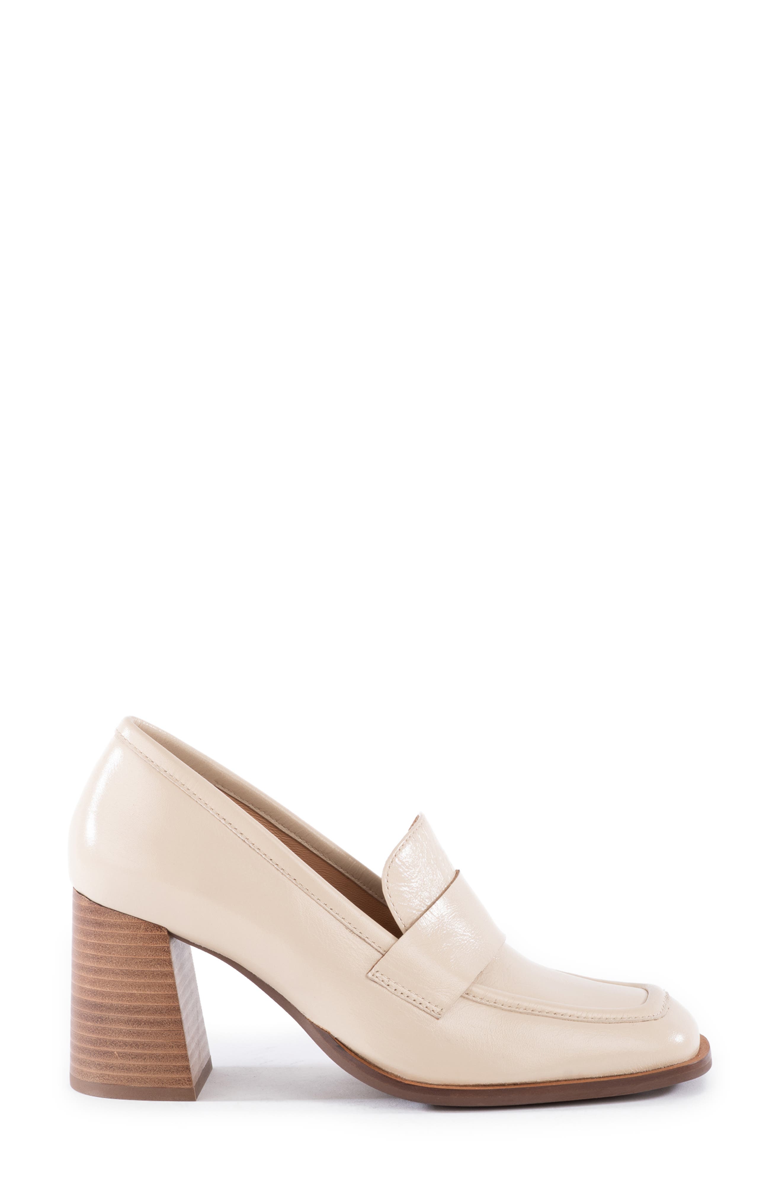 Seychelles Run the World Loafer Pump, Alternate, color, Ivory Leather