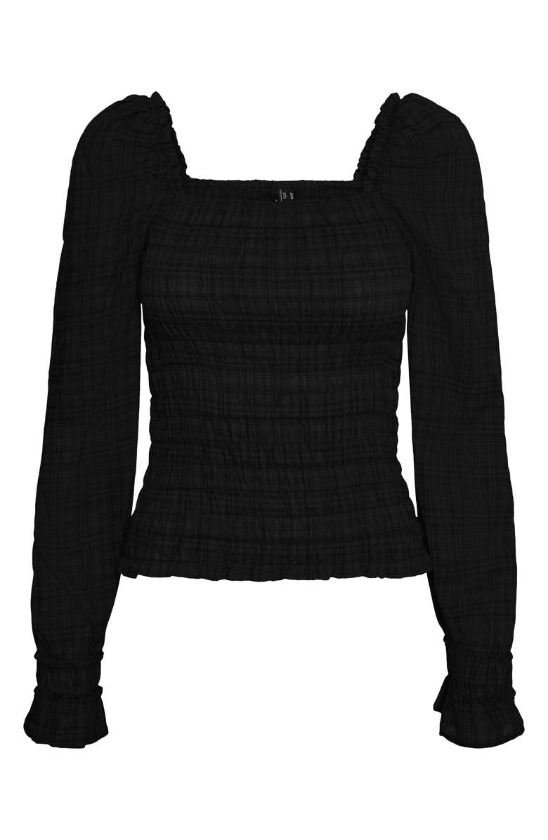 VERO MODA Smocked Top, Alternate, color, 