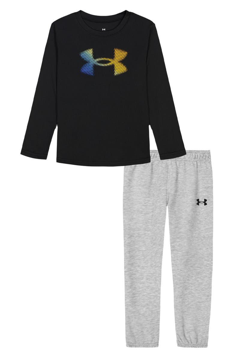 Under Armour Kids' UA Tech<sup>™</sup> Gradient Graphic T-Shirt & Joggers Set, Main, color, 
