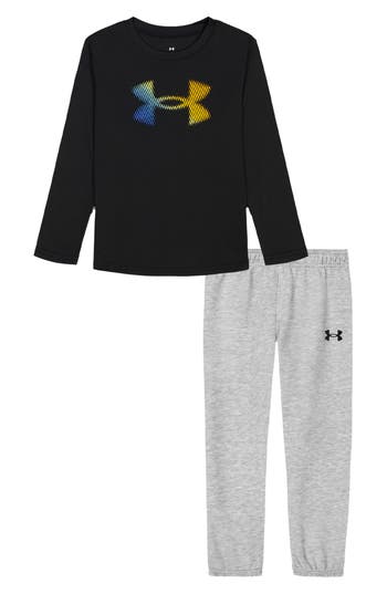 Under Armour Kids' Ua Tech™ Gradient Graphic T-shirt & Joggers Set In Multi