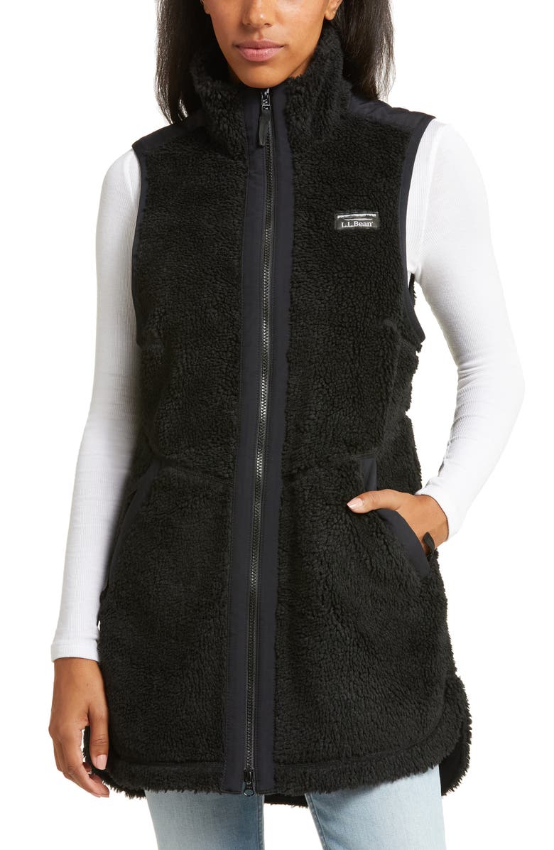 L.L.Bean Fleece Zip Vest, Alternate, color, 