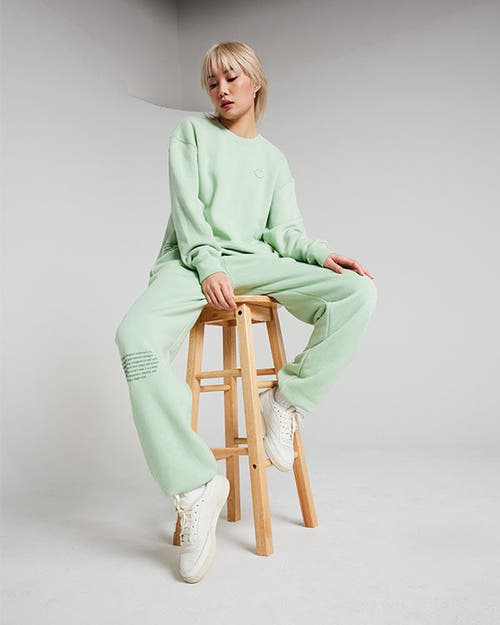 Samii Ryan Smiley Connections Sweatpants In Green
