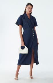 WILLA Sil Midi Dress