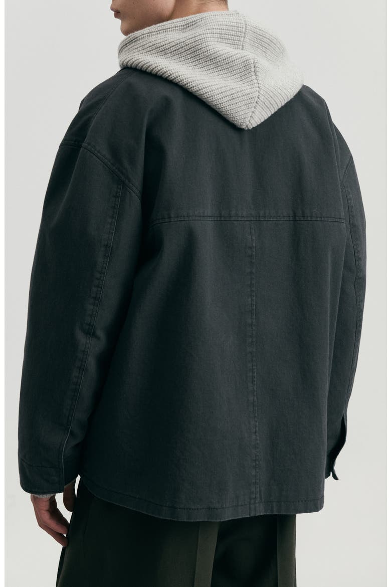 Unisex Chore Jacket, Alternate, color, SEPIA